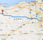 150530 Akron OH to Norwalk OH