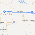 Cooperstown ND to McClusky ND