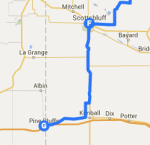 Scottsbluff to Pine Bluff
