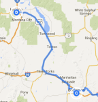 Bozeman to Helena