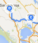 Napa to Santa Rosa